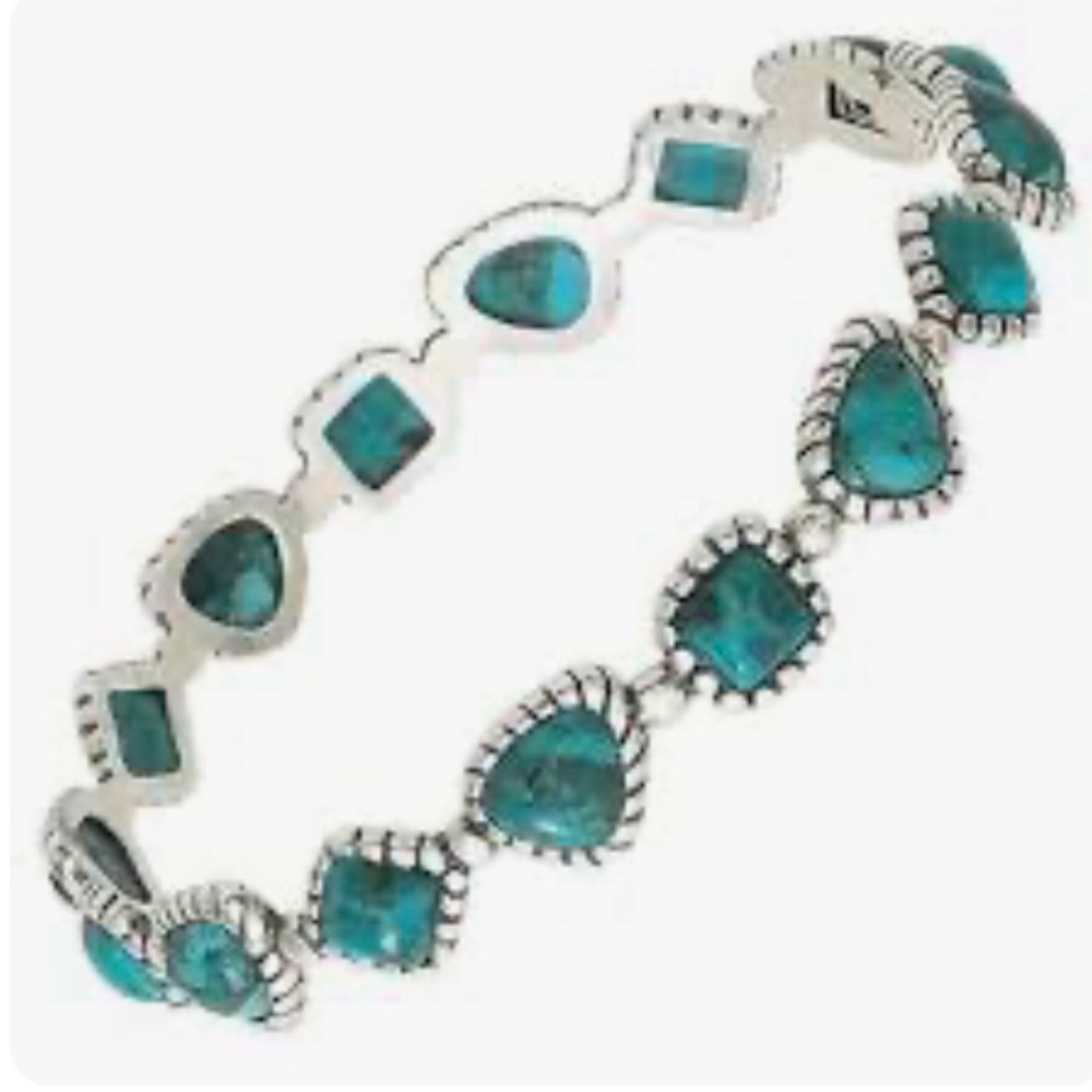 Sterling Silpada Silver and Turquoise Bracelet